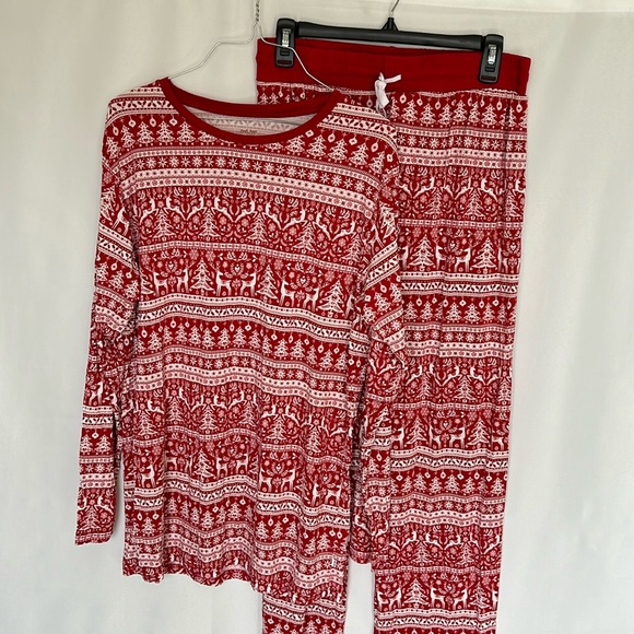 Little Sleepies Other - Little Sleepies Men’s Holiday Pajama Set, size medium. Reindeer Cheer